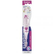 Zdjęcie produktu - ELGYDIUM UNICORN Szczoteczka do zęb&oacute;w dla dzieci 2-6lat, 1szt.