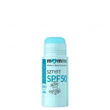 Zdjęcie produktu - MOMME Niebieski sztyft przeciwsłoneczny SPF 50, 10 g