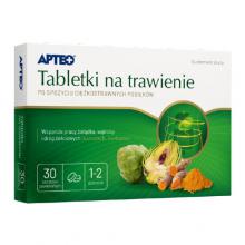 Zdjęcie produktu - APTEO Tabletki na trawienie, 30 tabletek