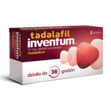 Zdjęcie produktu - Tadalafil inventum 10mg, 2 tabletki powlekane