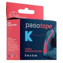 Zdjęcie produktu - Pasotape Taśma kinezjologiczna 5 cm x 5 m niebieska, 1 szt.