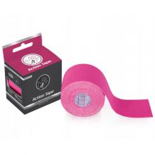 Zdjęcie produktu - Taśma kinezjologiczna Action Premium syntetyczna r&oacute;żowa 5cm x 5m