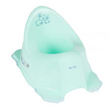Zdjęcie produktu - TEGA BABY Nocnik antypoślizgowy KR&Oacute;LICZKI jasnozielony, 1 szt.