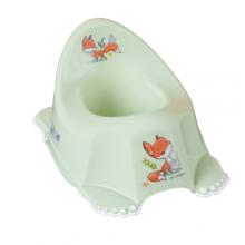Zdjęcie produktu - TEGA BABY Nocnik antypoślizgowy Leśna Opowieść jasnozielony, 1szt.