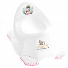 Zdjęcie produktu - TEGA BABY Nocnik antypoślizgowy z pozytywką DZIKI ZACH&Oacute;D biały - jednorożec, 1szt.