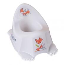 Zdjęcie produktu - TEGA BABY Nocnik antypoślizgowy z pozytywką LEŚNA OPOWIEŚĆ jasnobeżowy, 1 szt.