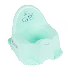 Zdjęcie produktu - TEGA BABY Nocnik ECO KR&Oacute;LICZKI jasnozielony, 1 szt.
