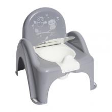 Zdjęcie produktu - TEGA BABY Nocnik krzesełko SOWA szary, 1 szt.