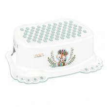 Zdjęcie produktu - TEGA BABY Podn&oacute;żek antypoślizgowy DZIKI ZACH&Oacute;D LISEK biały, 1 szt.