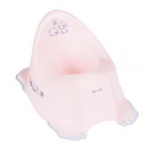 Zdjęcie produktu - TEGA BABY Nocnik antypoślizgowy z pozytywką KR&Oacute;LICZKI jasnor&oacute;żowy, 1 szt.