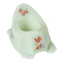 Zdjęcie produktu - TEGA BABY Nocnik antypoślizgowy z pozytywką LEŚNA OPOWIEŚĆ jasnozielony, 1 szt.