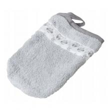 Zdjęcie produktu - TEGA BABY Rękawica do kąpieli SOWA szara, 1 szt.