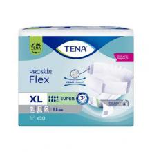 Zdjęcie produktu - Tena Flex ProSkin Super Pieluchomajtki z pasem mocującym XL, 30 szt. USZKODZONE OPAKOWANIE FOLIOWE