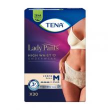 Zdjęcie produktu - Tena Lady Pants Plus Creme Bielizna chłonna dla kobiet M, 30 szt.