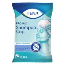 Zdjęcie produktu - TENA Shampoo Cap Czepek do mycia włos&oacute;w 