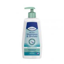 Zdjęcie produktu - TENA Shower & Shampoo Żel do mycia i szampon 2w1, 500 ml