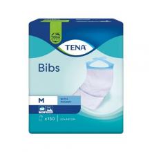 Zdjęcie produktu - Tena Śliniaki ochronne dla dorosłych Bibs M 37 x 46 cm, 150 szt.