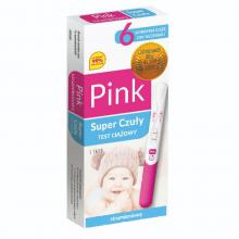 Zdjęcie produktu - Test ciążowy strumieniowy Pink Super Czuły, 1 szt.