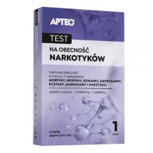 Zdjęcie produktu - Test na obecność narkotyk&oacute;w APTEO, 1 sztuka