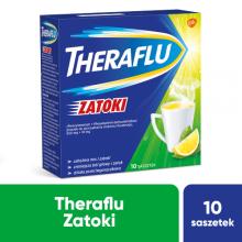 THERAFLU ZATOKI, 10 saszetek