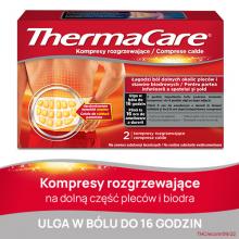 ThermaCare Kompresy rozgrzewające na dolne okolice plec&oacute;w i stawy biodrowe, 2 szt.