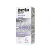 Zdjęcie produktu - Thonsilan nawilżający spray do gardła z jonami srebra - 20 ml BRAK OPAKOWANIA TEKTUROWEGO