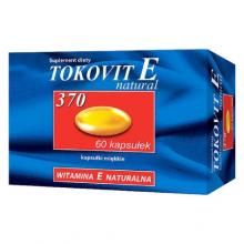 Zdjęcie produktu - Tokovit E 370 - naturalna witamina E, 60kaps.