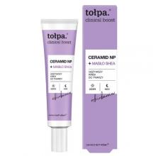 Zdjęcie produktu - TOŁPA Clinical Boost Ceramid NP + Masło Shea Odżywczy krem do twarzy, 40 ml