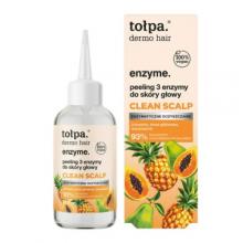 Zdjęcie produktu - TOŁPA DERMO HAIR ENZYME Peeling 3 enzymy do sk&oacute;ry głowy, 100ml