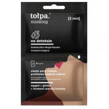 Zdjęcie produktu - TOŁPA MASKING Na detoksie maseczka ekspresowo oczyszczająca, 2x5ml