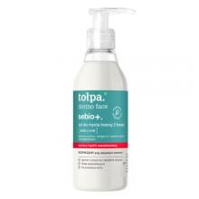 Zdjęcie produktu - TOŁPA SEBIO+ Żel do mycia twarzy 2 kwasy: AHA + LHA, 195 ml