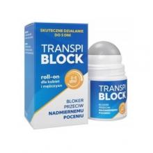 Zdjęcie produktu - Transpiblock Roll-on dla kobiet i mężczyzn Bloker przeciw nadmiernemu poceniu, 50ml