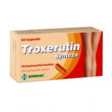 Zdjęcie produktu - TROXERUTIN 200 mg Leczenie zaburzeń krążenia żylnego i limfatycznego- 64 kapsułek (7010)