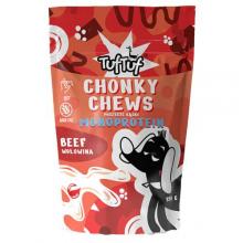 Zdjęcie produktu - TufTuf Chonky Chews Przysmak dla psa puszyste kąski wołowina, 150 g