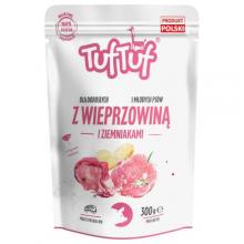 Zdjęcie produktu - TufTuf Mokra karma dla psa Wieprzowina z ziemniakiem (dorosły/szczeniak), 300 g