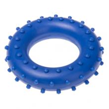 Zdjęcie produktu - Tullo Nefi Ringo gumowe małe, zabawka dla psa 10,5 cm niebieska
