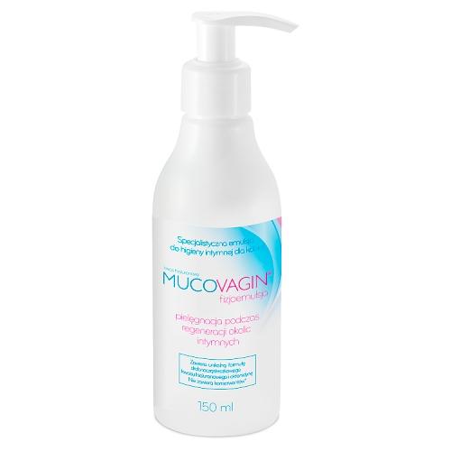 Miniaturka artykułu - MUCOVAGIN Fizjoemulsja do higieny intymnej, 150 ml