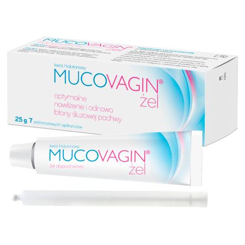 Miniaturka artykułu - MUCOVAGIN Żel tuba z aplikatorami - 25 g 