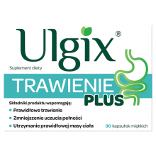 Zdjęcie produktu - Ulgix Trawienie Plus, 30 kaps.