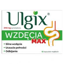 Zdjęcie produktu - Ulgix Wzdęcia Max, 15 kaps.