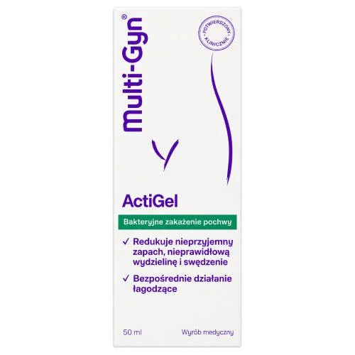 Miniaturka artykułu - Multi-Gyn Actigel Żel dopochwowy, 50 ml