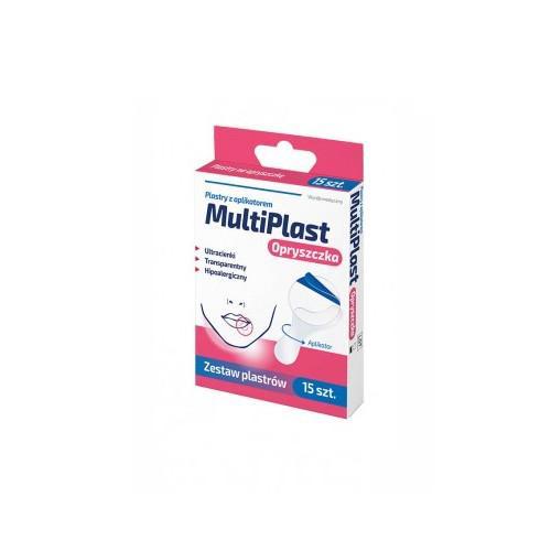 Miniaturka artykułu - MultiPlast Opryszczka Zestaw plastr&oacute;w, 15 szt. USZKODZONY KARTON