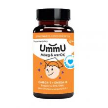 Zdjęcie produktu - UmmU M&oacute;zg & wzrOK 8+, 120 kaps.