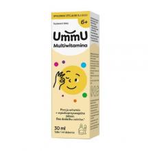 Zdjęcie produktu - Ummu Multiwitamina 6+ krople o smaku pomarańczowym, 30 ml
