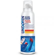 Zdjęcie produktu - Undofen Aktywny Spray do st&oacute;p i obuwia 4w1, 150 ml USZKODZONE/BRAK KORKA 