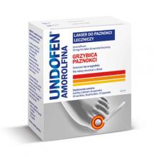 Zdjęcie produktu - Undofen Amorolfina Lakier leczniczy do paznokci,  2,5 ml USZKODZONE TEKTUROWE OPAKOWANIE