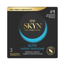 Zdjęcie produktu - UNIMIL SKYN ELITE Ekstra nawilżane prezerwatywy nielateksowe, 3szt.