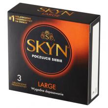 Zdjęcie produktu - UNIMIL SKYN Large Prezewatywy - 3 sztuki 
