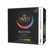 Zdjęcie produktu - Unimil SKYN Selection Zestaw prezerwatyw, 35 szt.