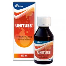 Zdjęcie produktu - Unituss 60 mg/10 ml syrop, 120 ml